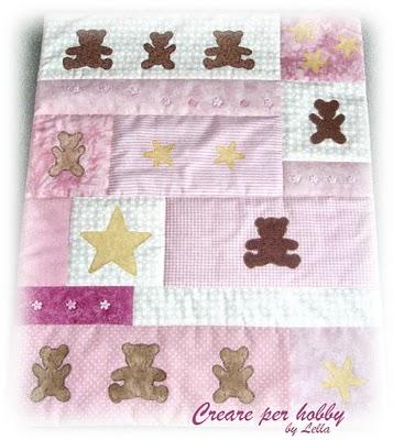 Cucito creativo: orsetti per una copertina da culla Cucito creativo: orsetti per una copertina da culla