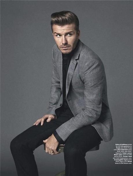 DAVID BECKHAM copertina 