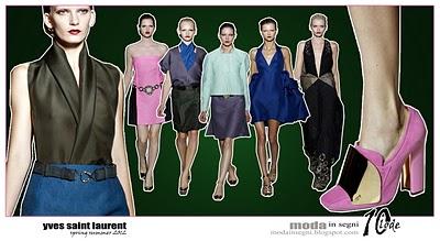 Le pagelle: YVES SAINT LAURENT SPRING SUMMER 2012 Le pagelle: YVES SAINT LAURENT SPRING SUMMER 2012