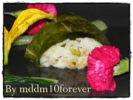 SFORMATO DI RISO IN VELO DI BIETOLE SFORMATO DI RISO IN VELO DI BIETOLE