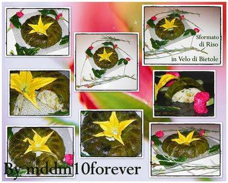 SFORMATO DI RISO IN VELO DI BIETOLE SFORMATO DI RISO IN VELO DI BIETOLE