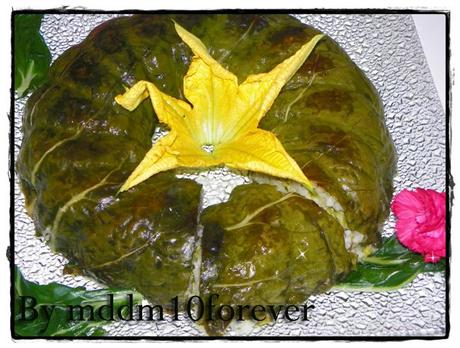 SFORMATO DI RISO IN VELO DI BIETOLE SFORMATO DI RISO IN VELO DI BIETOLE