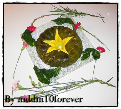 SFORMATO DI RISO IN VELO DI BIETOLE SFORMATO DI RISO IN VELO DI BIETOLE