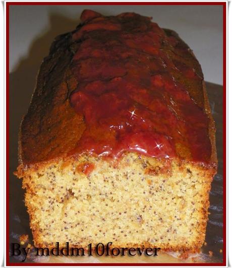 PLUM CAKE ALLA CONFETTURA DI SUSINE E SEMI DI PAPAVERO PLUM CAKE ALLA CONFETTURA DI SUSINE E SEMI DI PAPAVERO