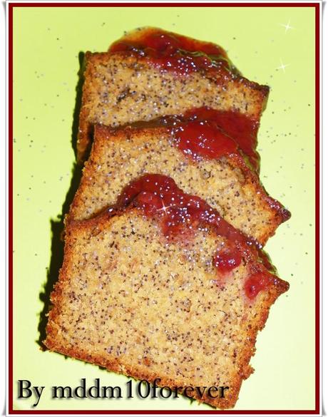 PLUM CAKE ALLA CONFETTURA DI SUSINE E SEMI DI PAPAVERO PLUM CAKE ALLA CONFETTURA DI SUSINE E SEMI DI PAPAVERO