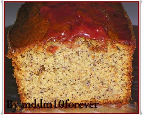 PLUM CAKE ALLA CONFETTURA DI SUSINE E SEMI DI PAPAVERO PLUM CAKE ALLA CONFETTURA DI SUSINE E SEMI DI PAPAVERO