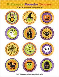 Cupcake toppers! Ovvero, come rendere fantastiche le vostre tortine di Halloween