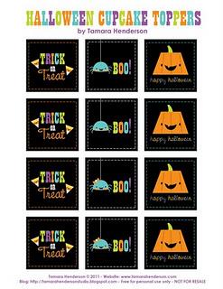 Cupcake toppers! Ovvero, come rendere fantastiche le vostre tortine di Halloween