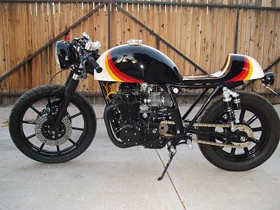 CB 550 caferacer by German Franco