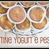 Tortine pesca e yogurt, un muffin fallito