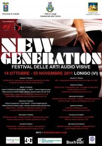 “NEW GENERATION” - festival arti audiovisive - Lonigo (Vicenza)