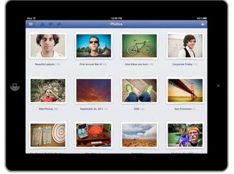 facebook ipad 01 580x430 Disponibile lapplicazione ufficiale di Facebook per iPad