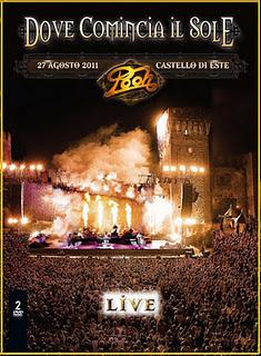 Meroni comunicare firma il nuovo DVD live dei Pooh “Dove Comincia Il Sole Live - 27 Agosto 2011 - Castello di Este”