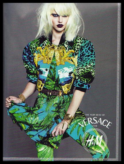 Ad Campaign// Versace for H