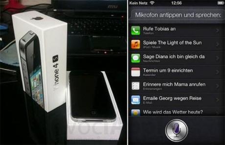 iPhone 4s pre-ordinati e già recapitati in Germania!Foto all’interno!