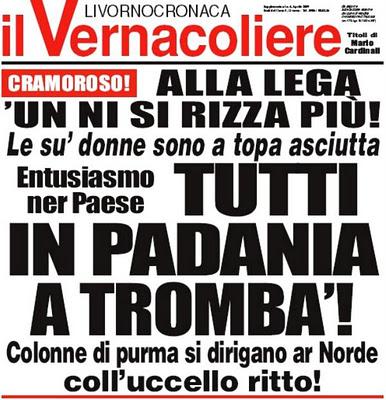 Il pirla del giorno e le profezie del Vernacoliere