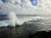 Le Blow Holes a Tongatapu