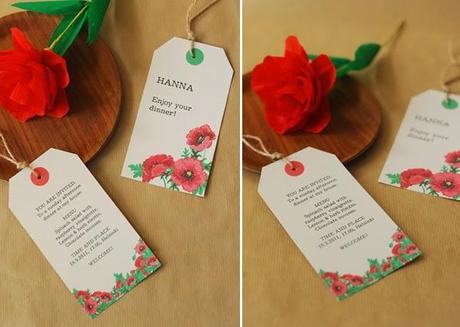 Invitations & place cards: Free Printables Invitations & place cards: Free Printables