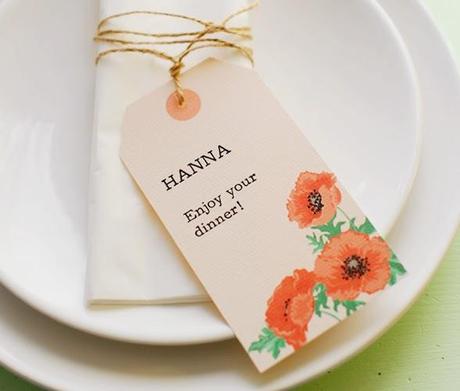 Invitations & place cards: Free Printables Invitations & place cards: Free Printables