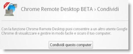 Chrome Remote Desktop: Controllo Remoto di un Pc tramite il Browser Chrome