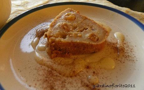 Budino di mele speziato e crema di latte