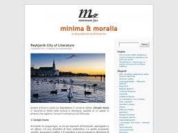 MINIMA ET MORALIA – il blog culturale di Minimum Fax