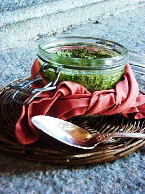 Pesto rucola e patate.