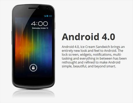 Whats New in Ice Cream Sandwich Android 4.0 Ecco tutte le novità di Android Ice Cream Sandwich 4.0 | Aggiornato con Screenshot e Nuove Informazioni