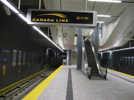 Canada Line : linea di metropolitana attenta all’AMBIENTE!