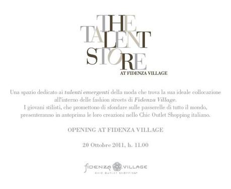 The Talent Store at Fidenza Village