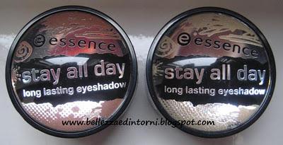 Essence: Stay All Day long lasting eyeshadow