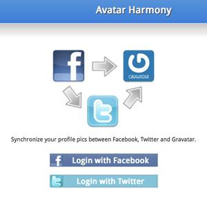 Avatar Harmony sincronizza l’immagine di profilo dei social