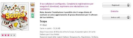 , Scopa by Mixel gratis!