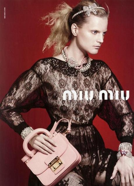 Campagna Pubblicitaria Miu Miu Resort 2012 by David Sims