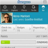 Applicazione ufficiale Foursquare v0.1.857 in Qt! foursquare official