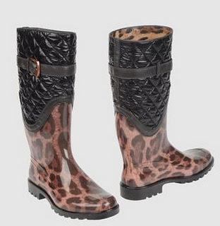 Boot animalier by Dolce & Gabbana