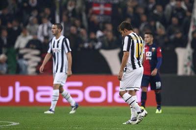 Juventus-Genoa 2-2, Matri non basta ai bianconeri che incassano un altro pareggio