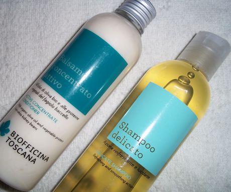 Biofficina Toscana - shampoo delicato e balsamo concentrato attivo