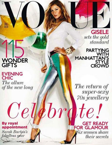 [ANTEPRIMA] Gisele Bündchen sulla Copertina e nell'Editoriale di Vogue UK, Dicembre 2011