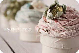 Cupcakes ...di stoffa ^^ - cupcake giftboxes
