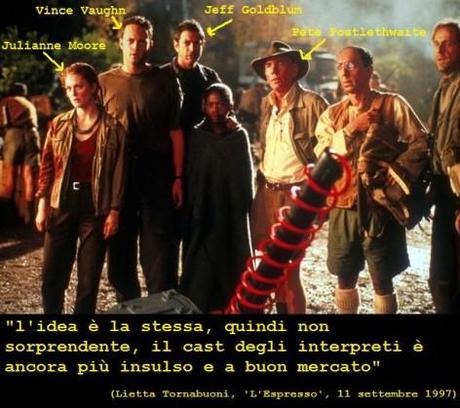 Critica alla critica – Il mondo perduto: Jurassic Park (1997)