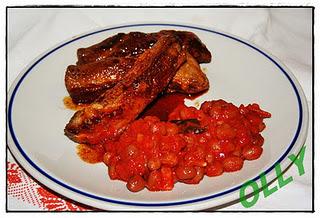 Costine laccate alla soya Costine laccate alla soya