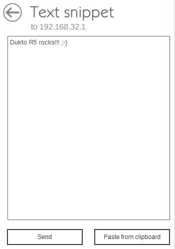 Dukto verrà aggiornato alla versione R5 dukto3
