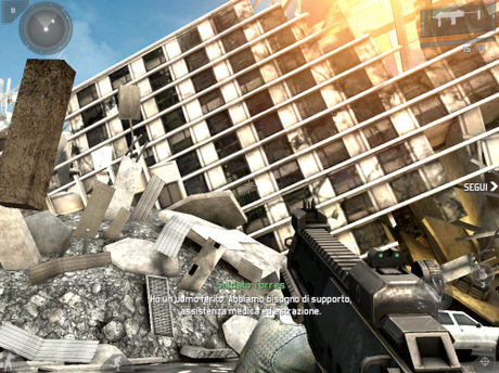 mc3 Modern Combat 3 Fallen Nation, Gameloft attacca via terra….