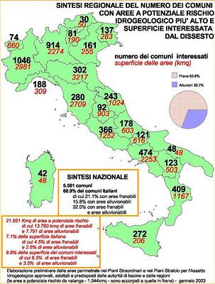 Alluvioni e frane in Liguria: mappe del rischio idrogeologico e dati sulle precipitazioni