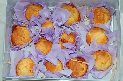 Muffin salati con ricotta e prosciutto