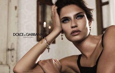 Bianca Balti testimonial di Dolce&Gabbana; Jewellery