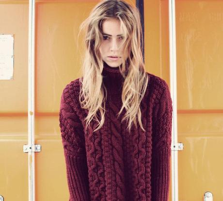 burgundy knit lovers