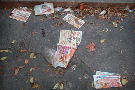 La prima causa di sporcizia delle strade La prima causa di sporcizia delle strade