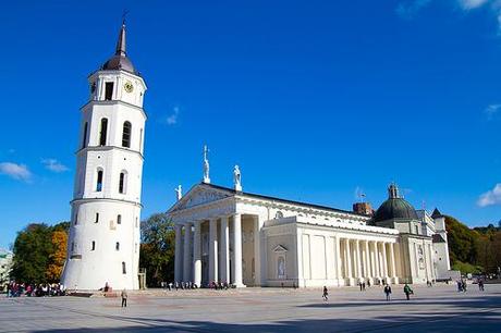 Vilnius, la sua bella cattedrale :)